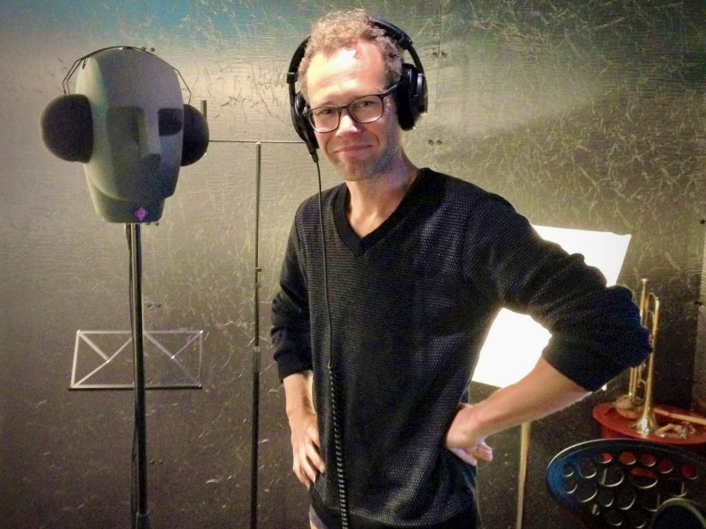 Geert van de Wetering in Big Orange studio